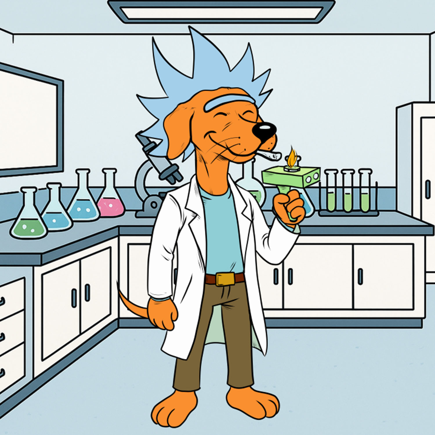 Ilustração do Rick Caramelo