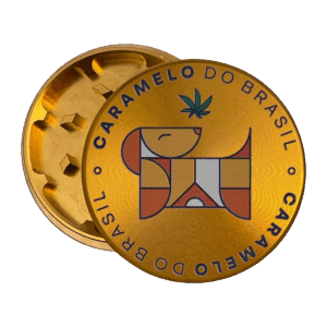 Grinder Premium Caramelo do Brasil – Alumínio Anodizado