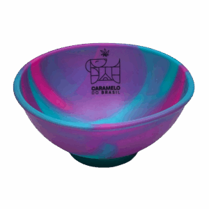 Cuia de Silicone Caramelo do Brasil | Linha Super Colorida