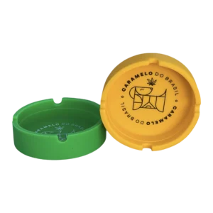 Cinzeiro de Silicone Grande – Caramelo do Brasil | Alma da Rua